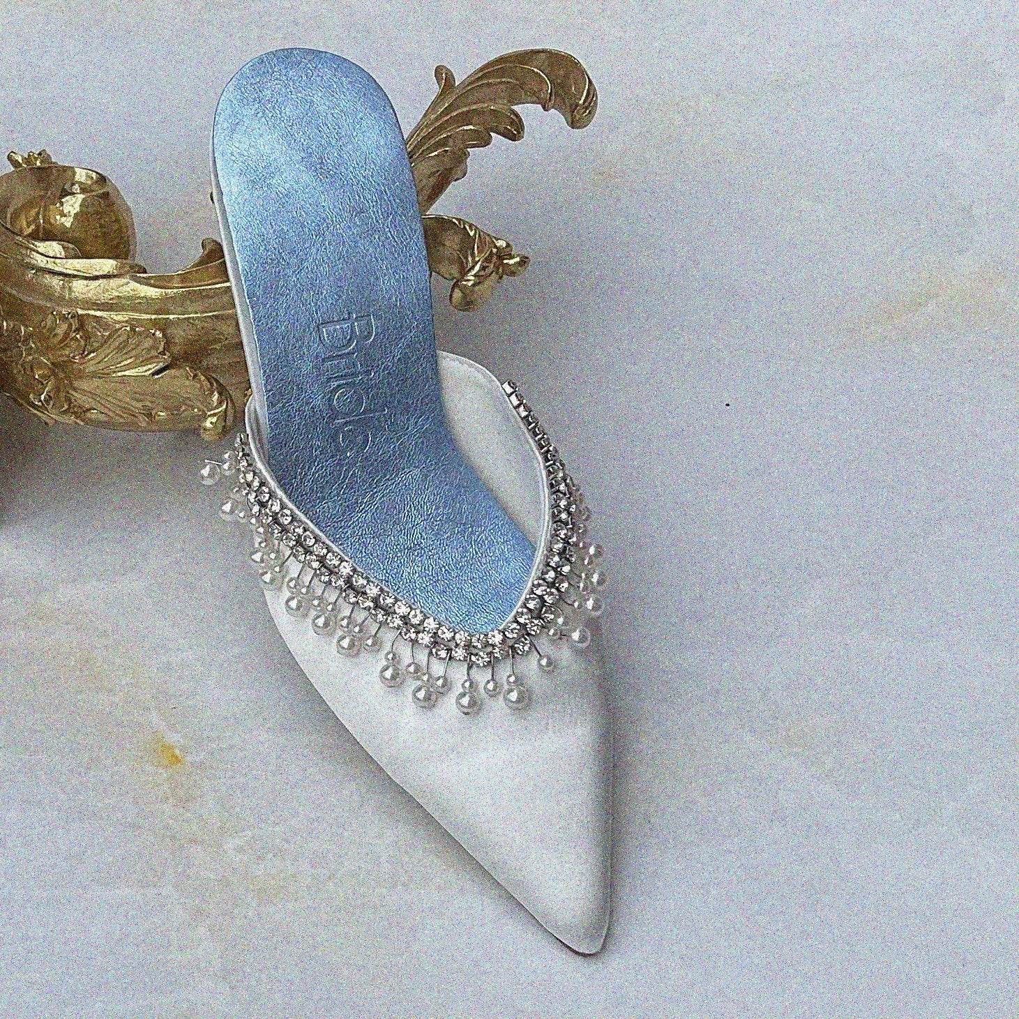 Bridal Blue Signature Insoles - Alice Bow